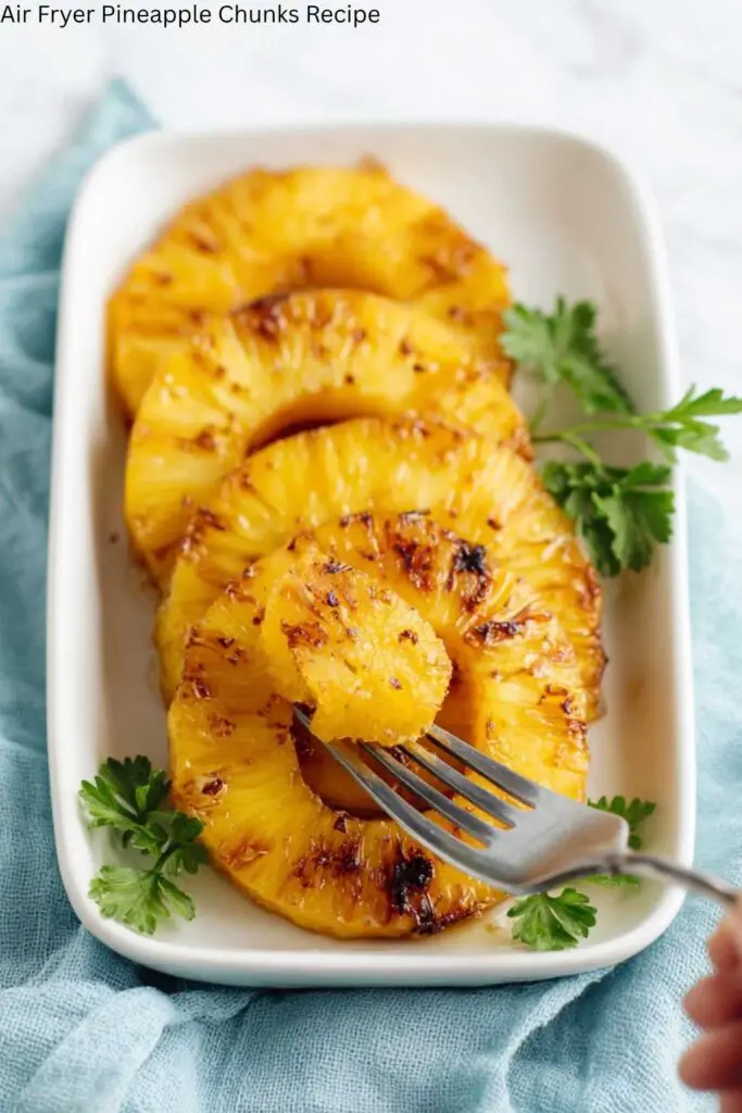 Air Fryer Pineapple Chunks Recipe