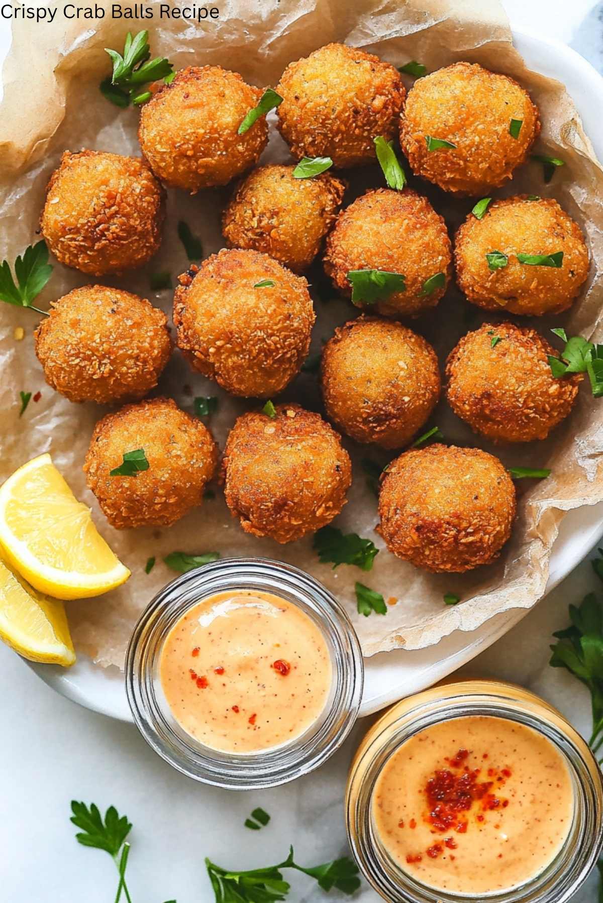 Crispy Crab Balls Recipe