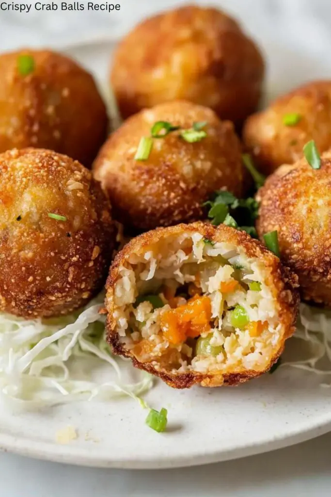 Crispy Crab Balls Recipe
