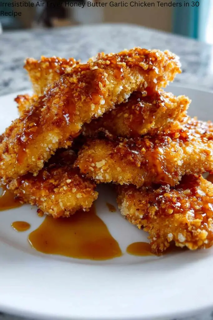 Irresistible Air Fryer Honey Butter Garlic Chicken Tenders in 30 Recipe
