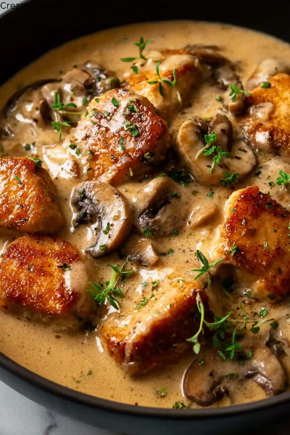 Creamy German Hunter's Sauce Recipe