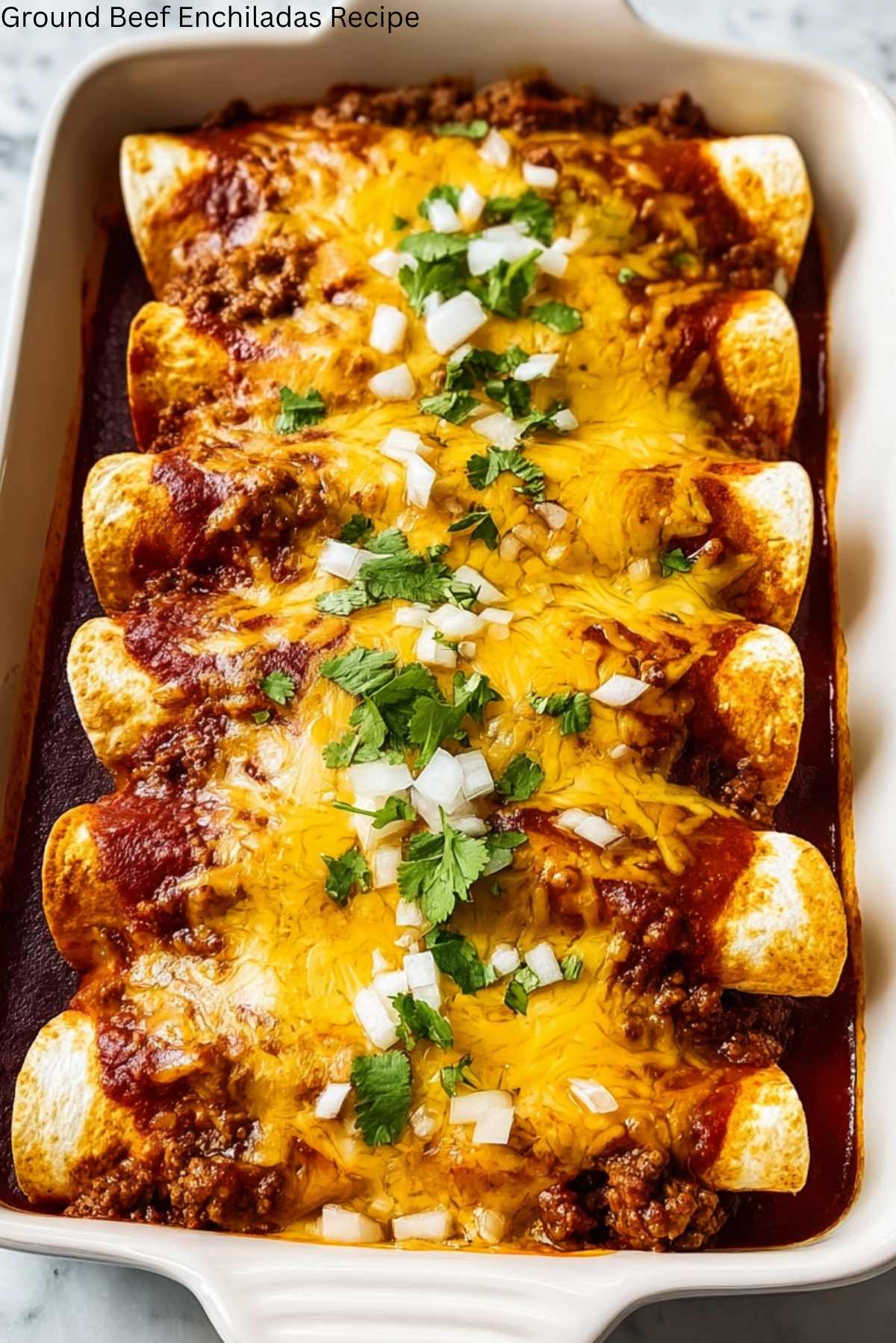 Ground Beef Enchiladas Recipe
