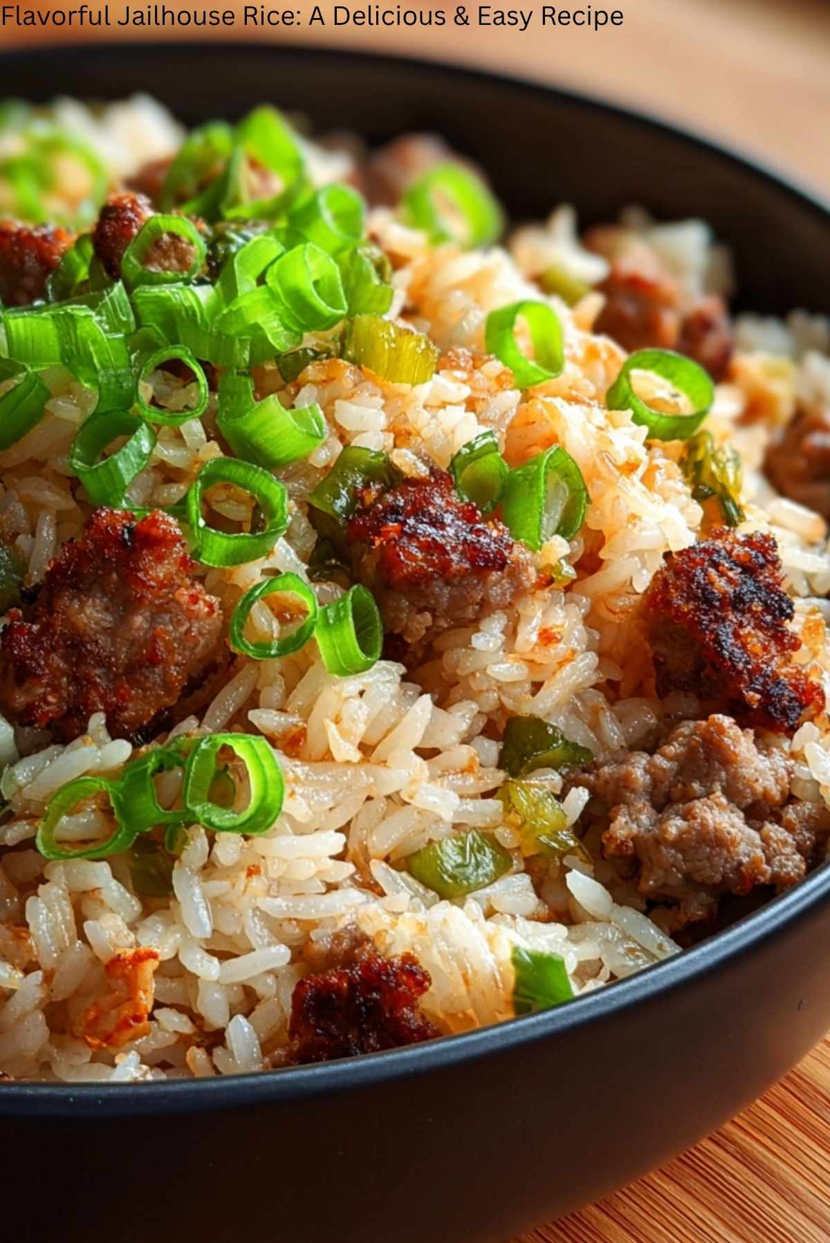 Flavorful Jailhouse Rice: A Delicious & Easy Recipe