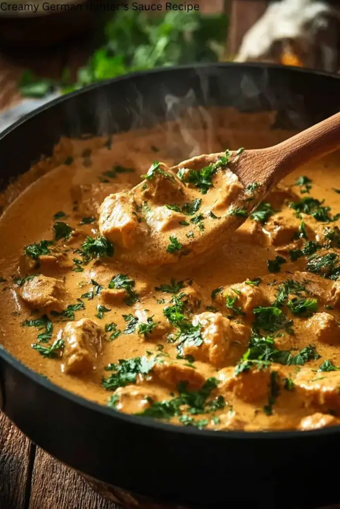 Creamy German Hunter's Sauce Recipe