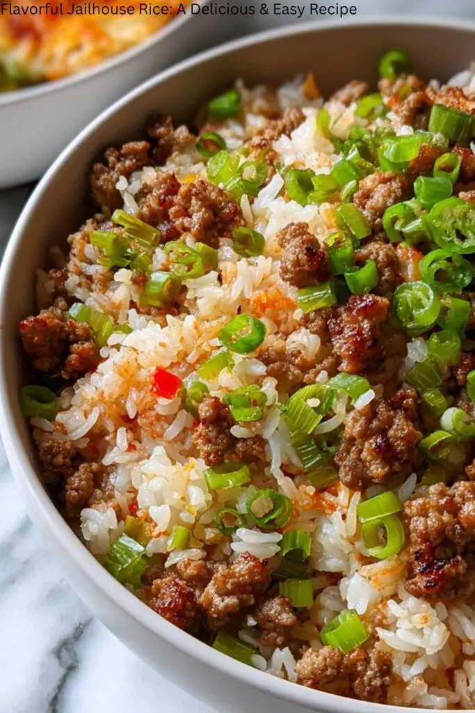 Flavorful Jailhouse Rice: A Delicious & Easy Recipe