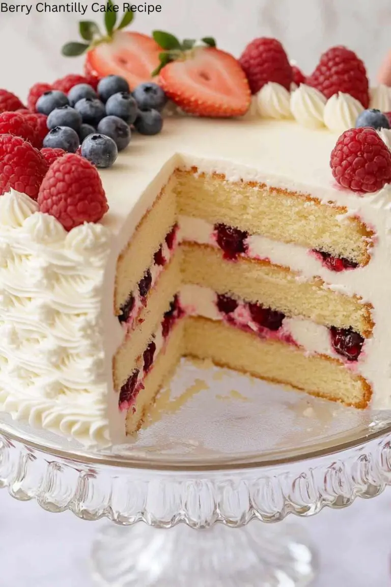 Berry Chantilly Cake Recipe