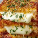 Garlic Bread Grilled Cheese Recipe