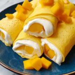 MANGO CREAM CREPE ROLL Recipe