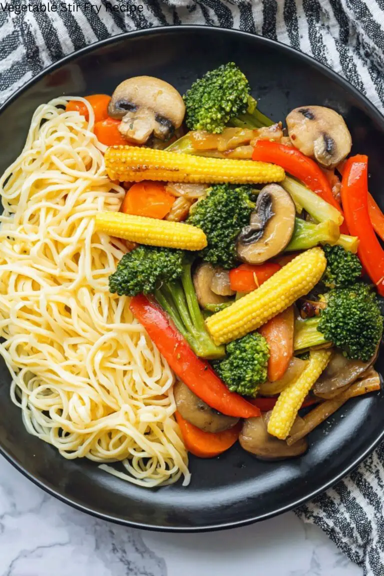 Vegetable Stir Fry Recipe