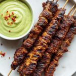Air Fryer Beef Kebab Skewers Recipe