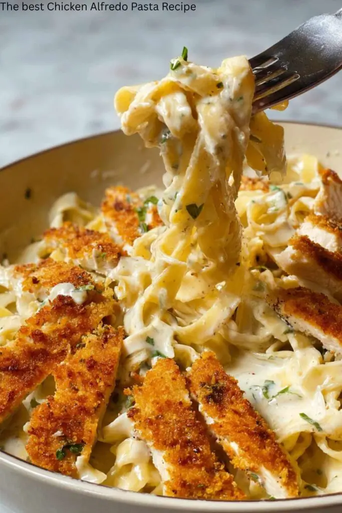 The Best Chicken Alfredo Pasta Recipe