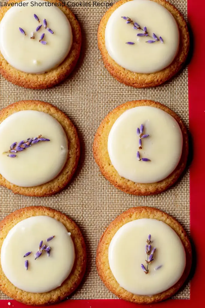 Lavender Shortbread Cookies Recipe