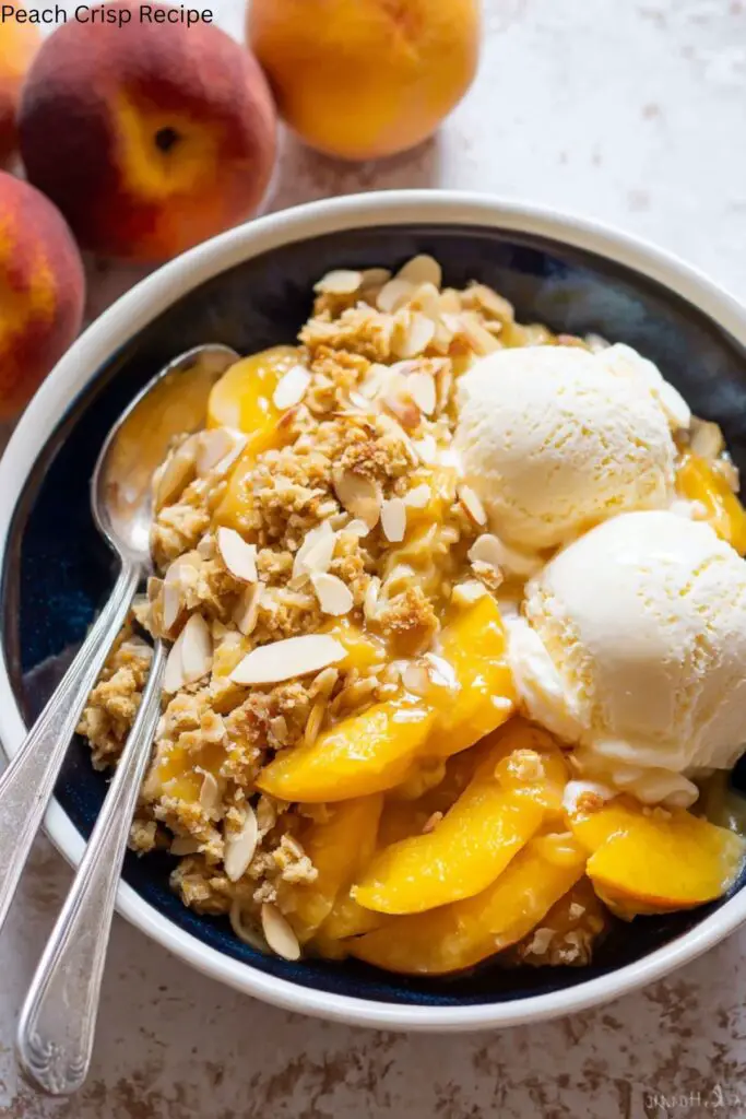 Peach Crisp Recipe 4 Peach Crisp Recipe