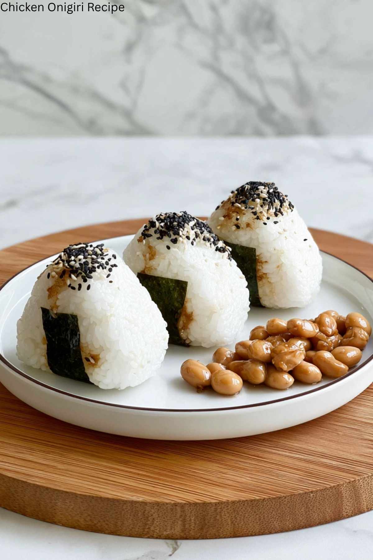 Chicken Onigiri Recipe