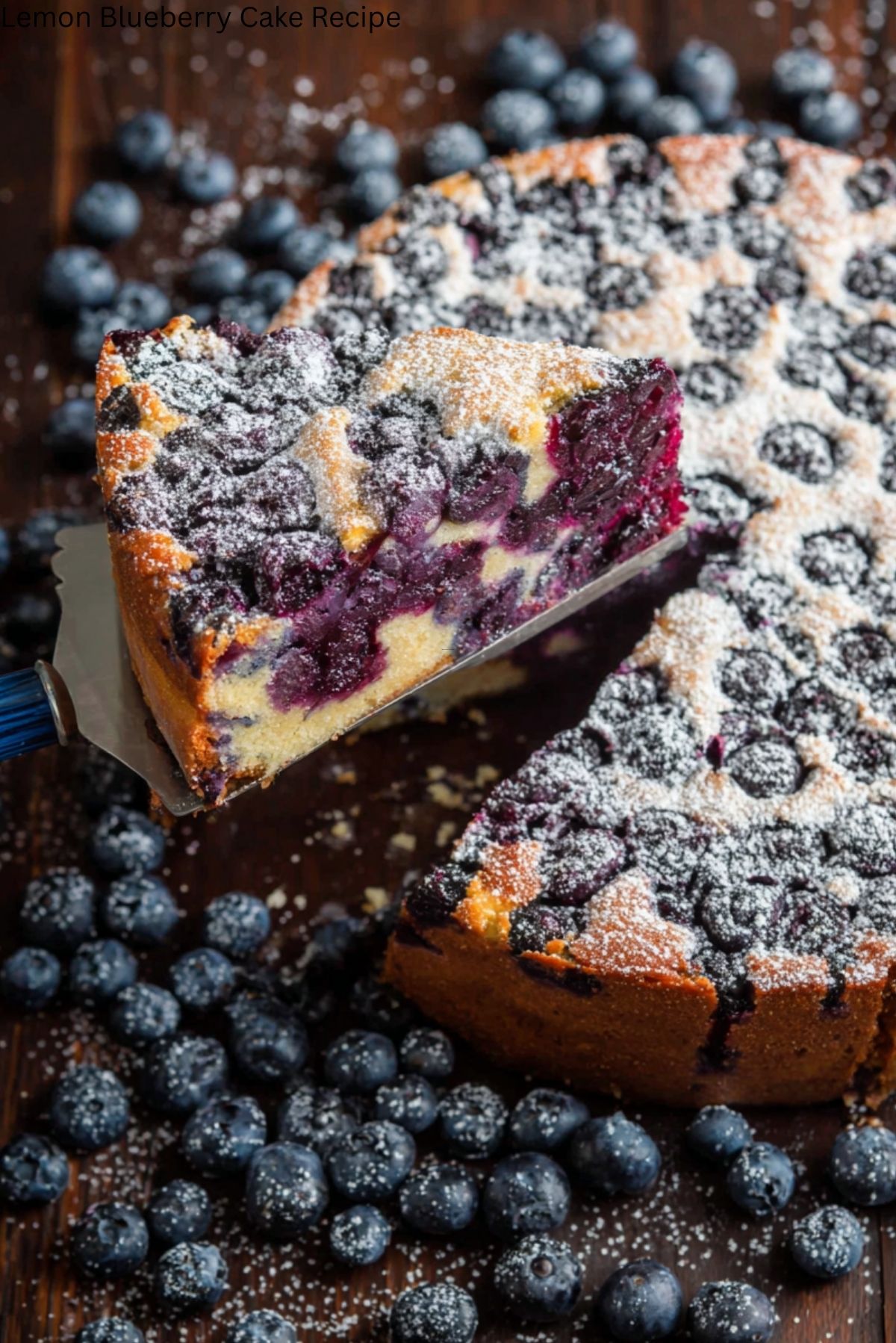 Lemon Blueberry Cake Recipe
