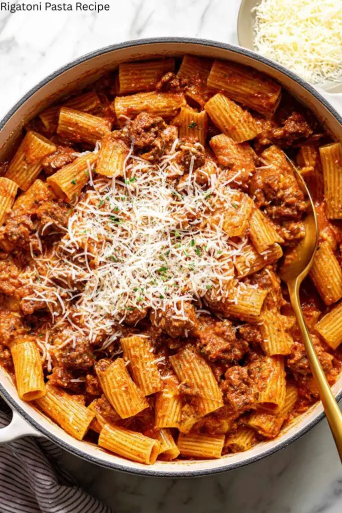 Rigatoni Pasta Recipe 4 Rigatoni Pasta Recipe