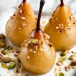 Honey Spice Poached Pears Recipe