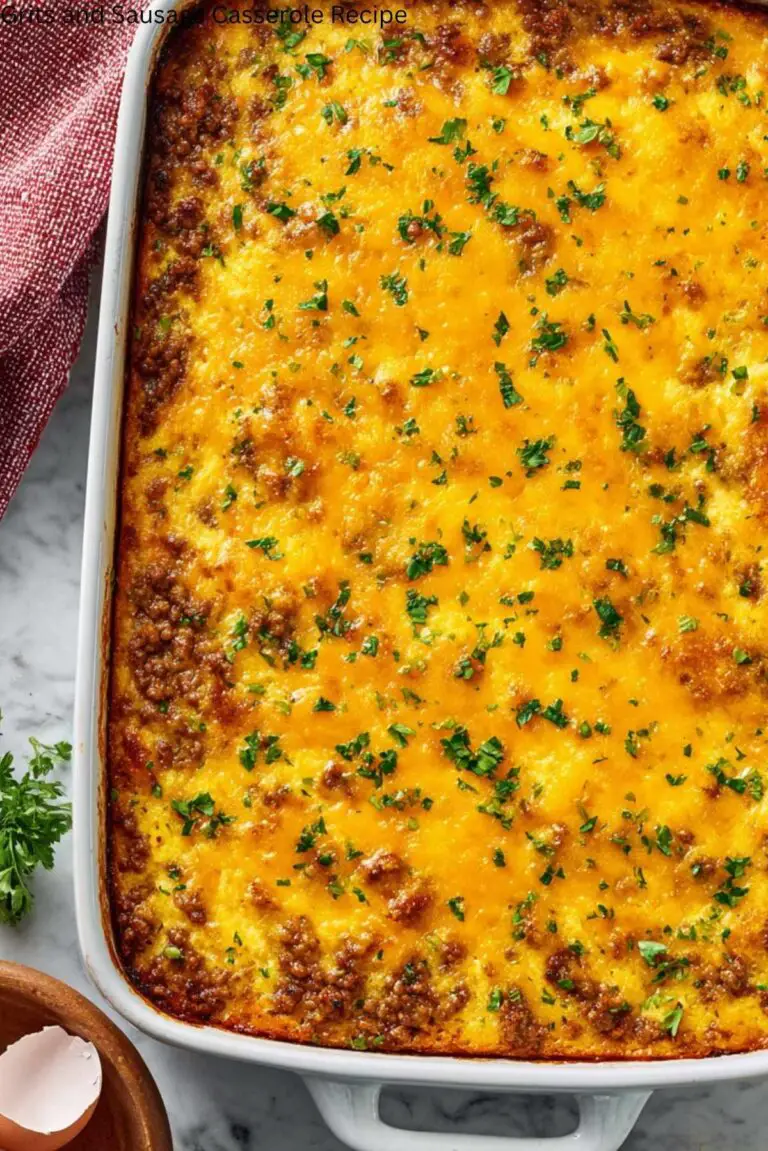 Grits and Sausage Casserole Recipe