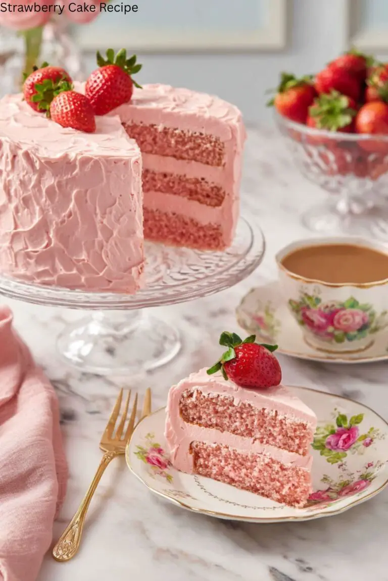 Strawberry Cake Recipe