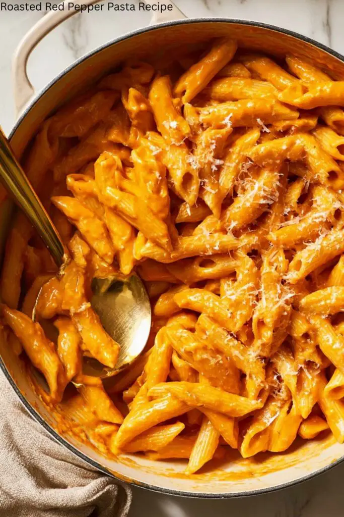 Roasted Red Pepper Pasta Recipe