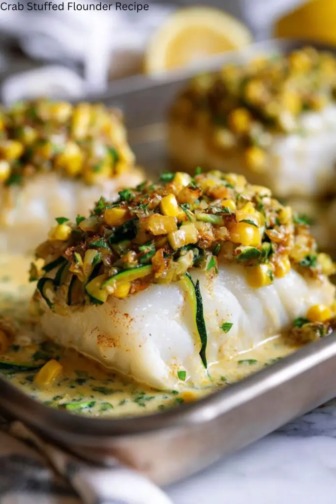 Crab Stuffed Flounder Recipe