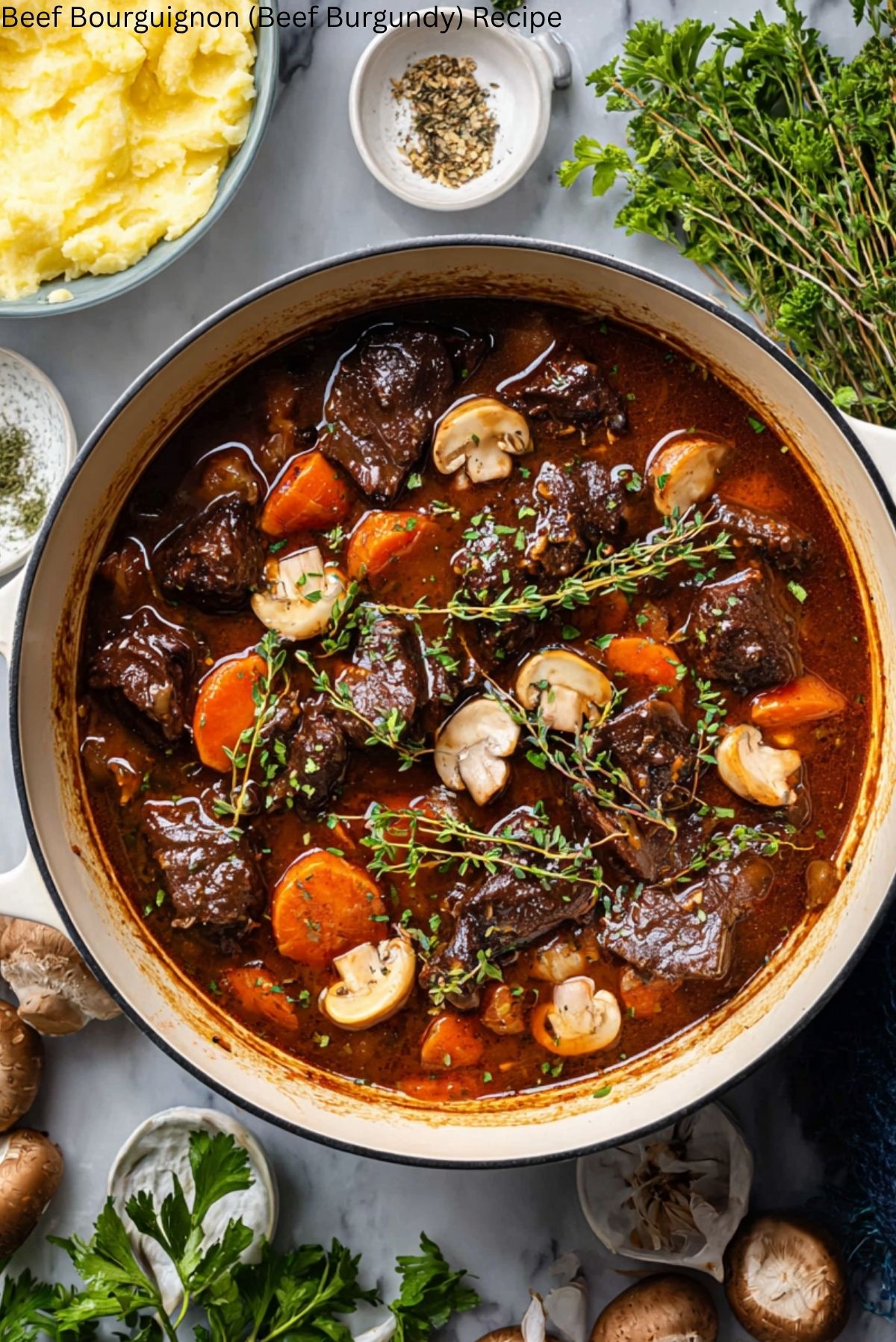Beef Bourguignon (Beef Burgundy) Recipe