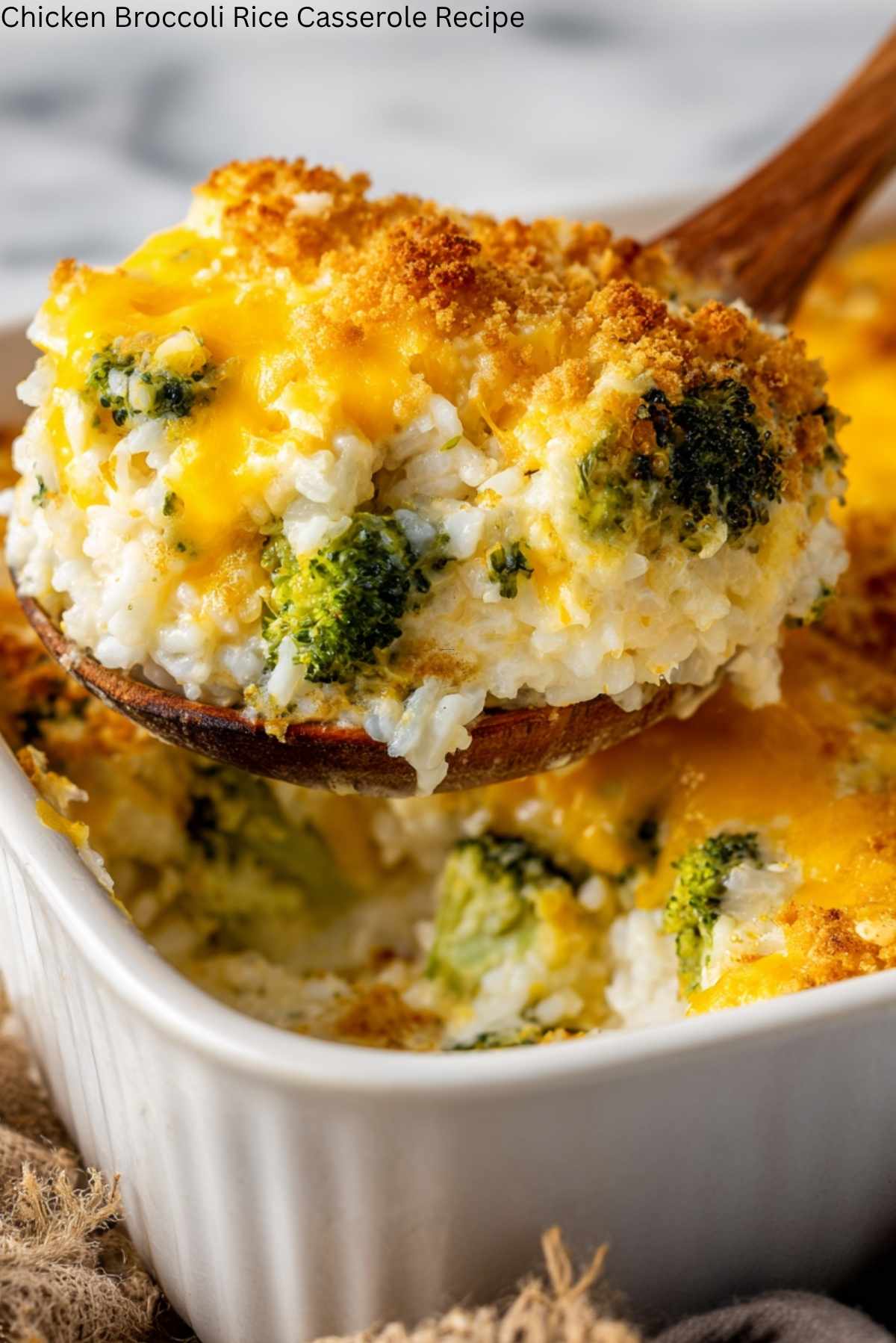 Chicken Broccoli Rice Casserole Recipe