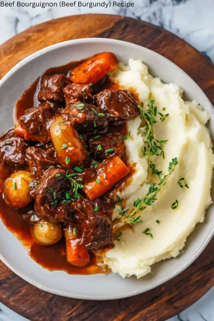 Beef Bourguignon (Beef Burgundy) Recipe 4 Beef Bourguignon (Beef Burgundy) Recipe