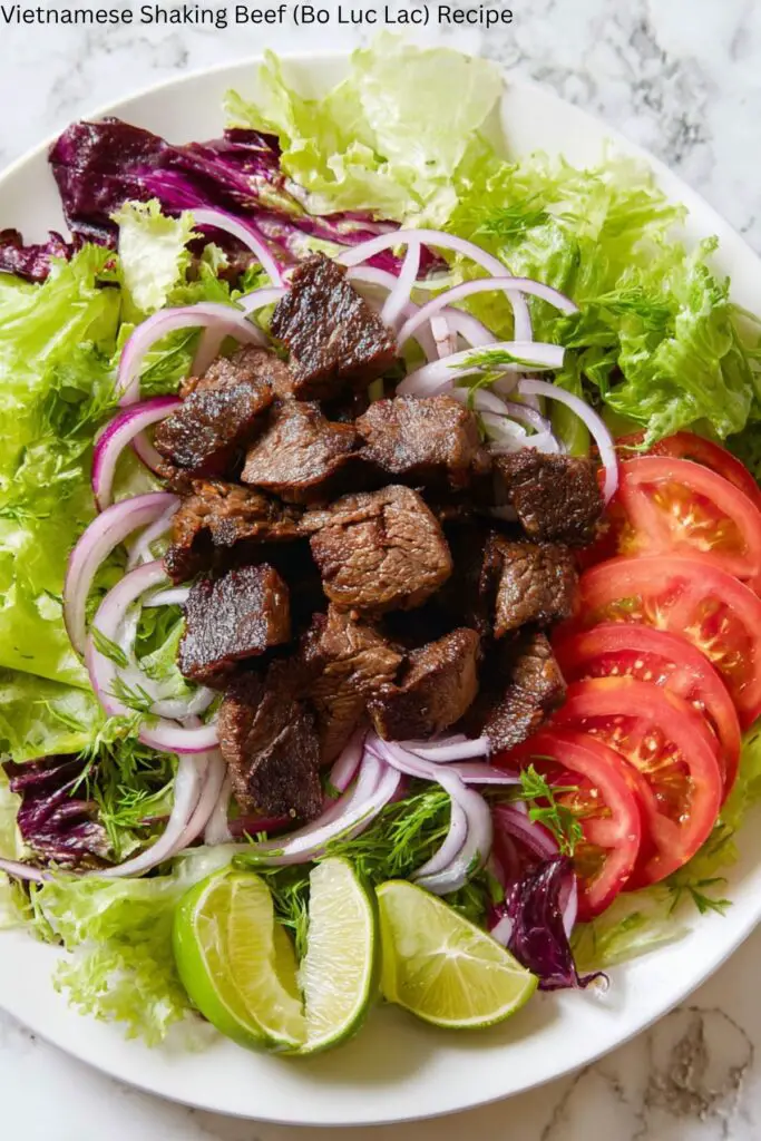 Vietnamese Shaking Beef (Bo Luc Lac) Recipe