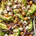 Chickpea Feta Avocado Salad Recipe
