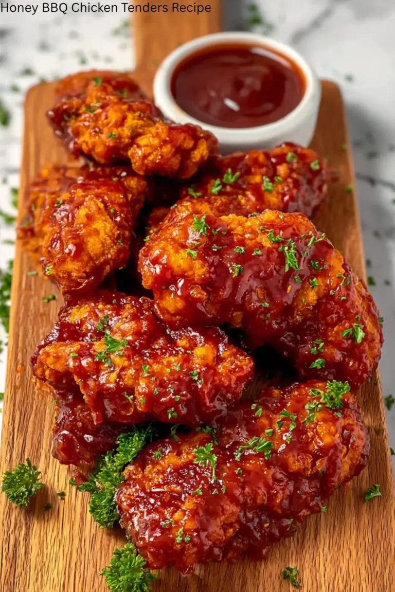Honey BBQ Chicken Tenders Recipe