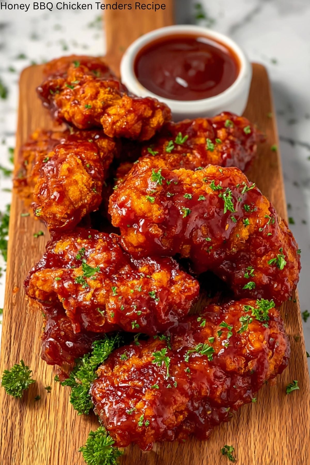 Honey BBQ Chicken Tenders Recipe