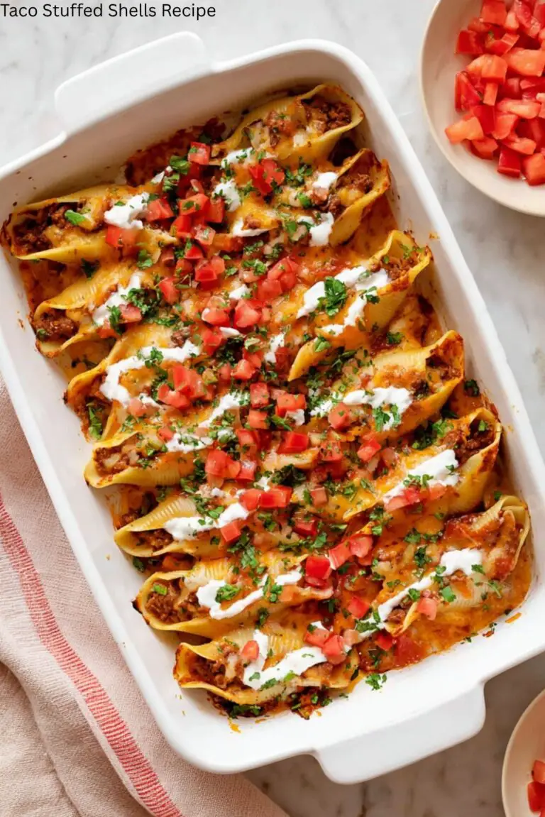 Taco Stuffed Shells Recipe