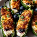 Blueberry Brie Jalapeño Poppers Recipe