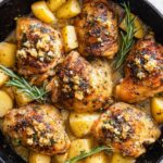 Baked Garlic Parmesan Chicken and Potato Recipe