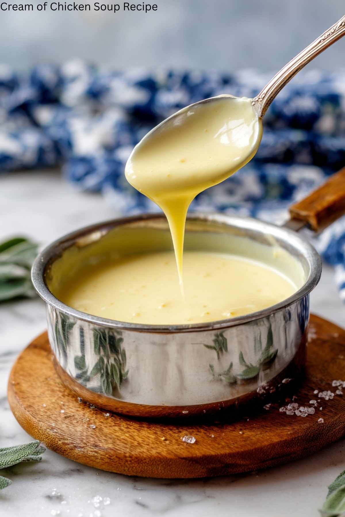 Cream of Chicken Soup Recipe