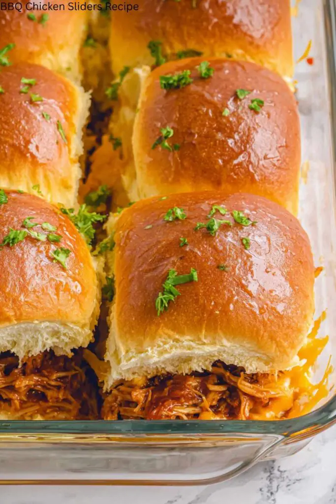 BBQ Chicken Sliders Recipe