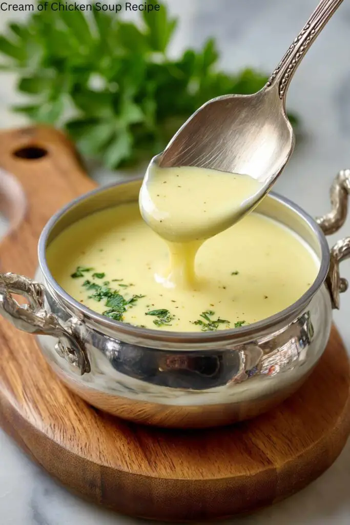 Cream of Chicken Soup Recipe
