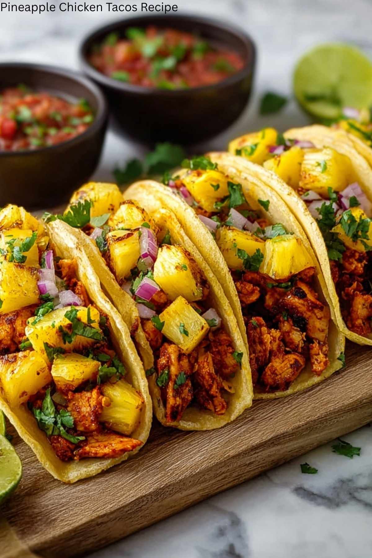 Pineapple Chicken Tacos Recipe