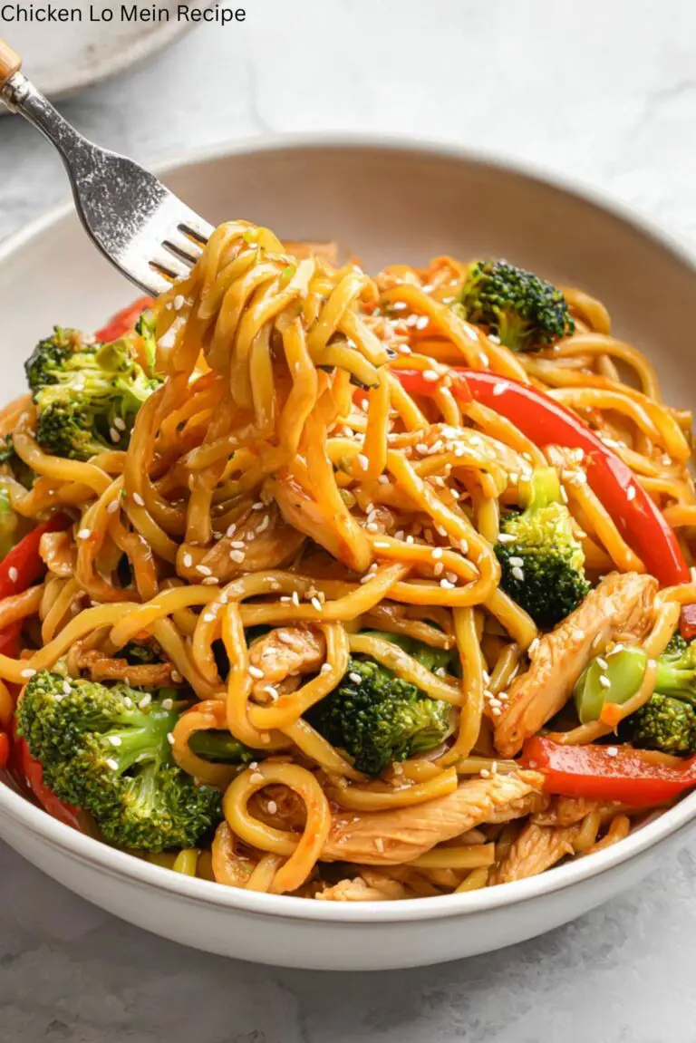 Chicken Lo Mein Recipe