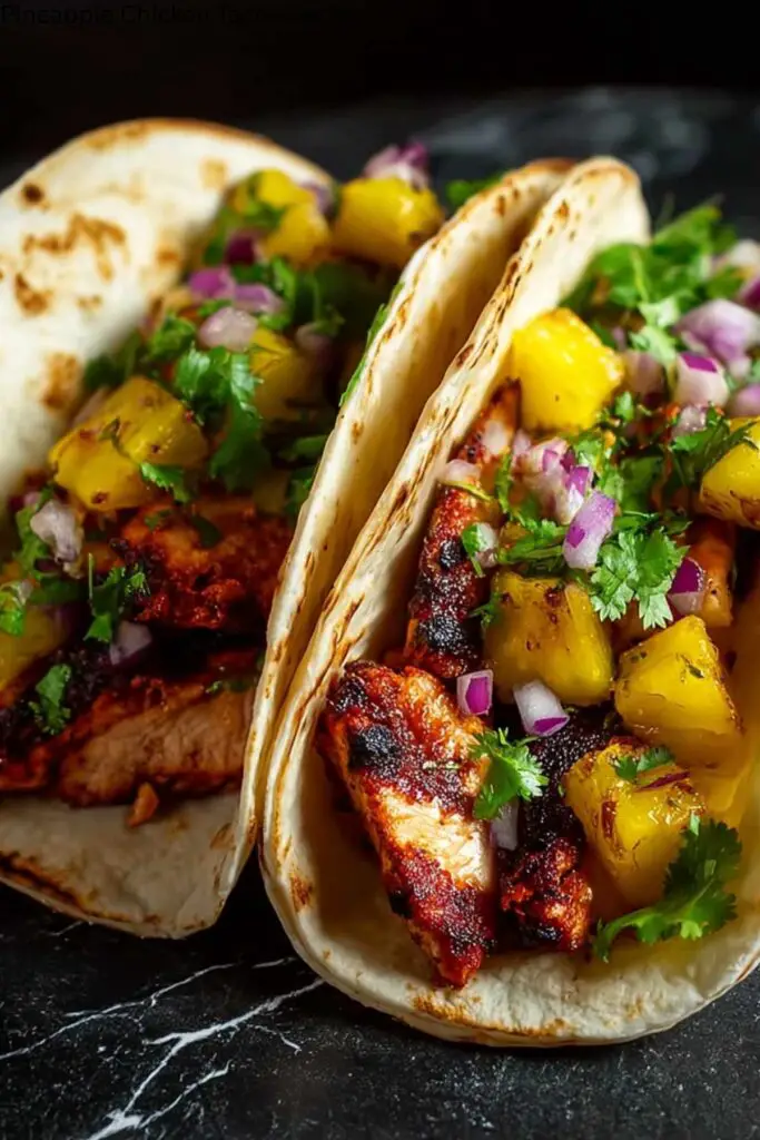 Pineapple Chicken Tacos Recipe