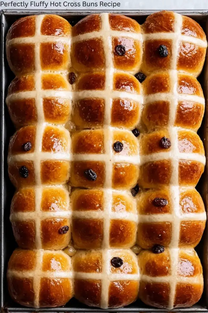 Perfectly Fluffy Hot Cross Buns Recipe 4 Perfectly Fluffy Hot Cross Buns Recipe
