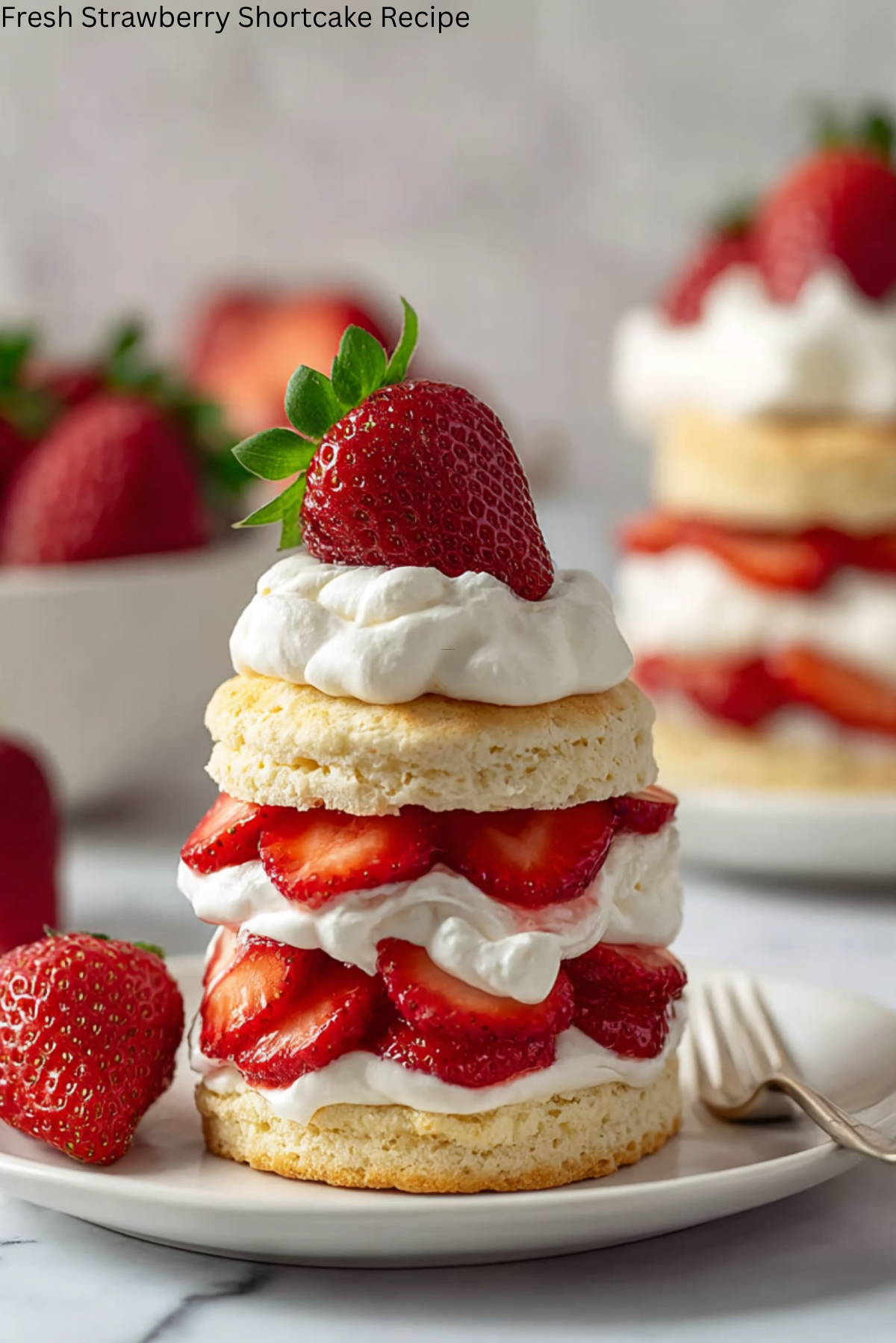 Fresh Strawberry Shortcake Recipe