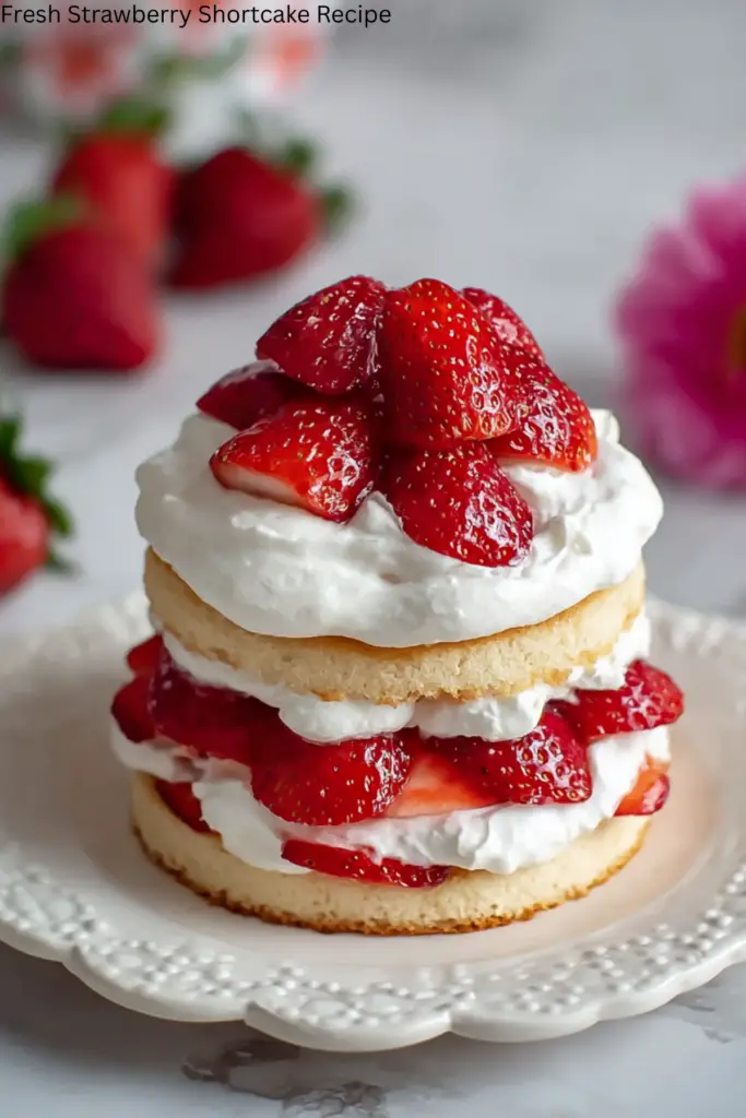 Fresh Strawberry Shortcake Recipe