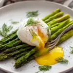 Roasted Asparagus with Poached Eggs Recipe