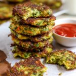 Broccoli Cheddar Fritters Recipe