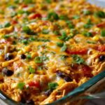 Easy Chicken Burrito Casserole Recipe