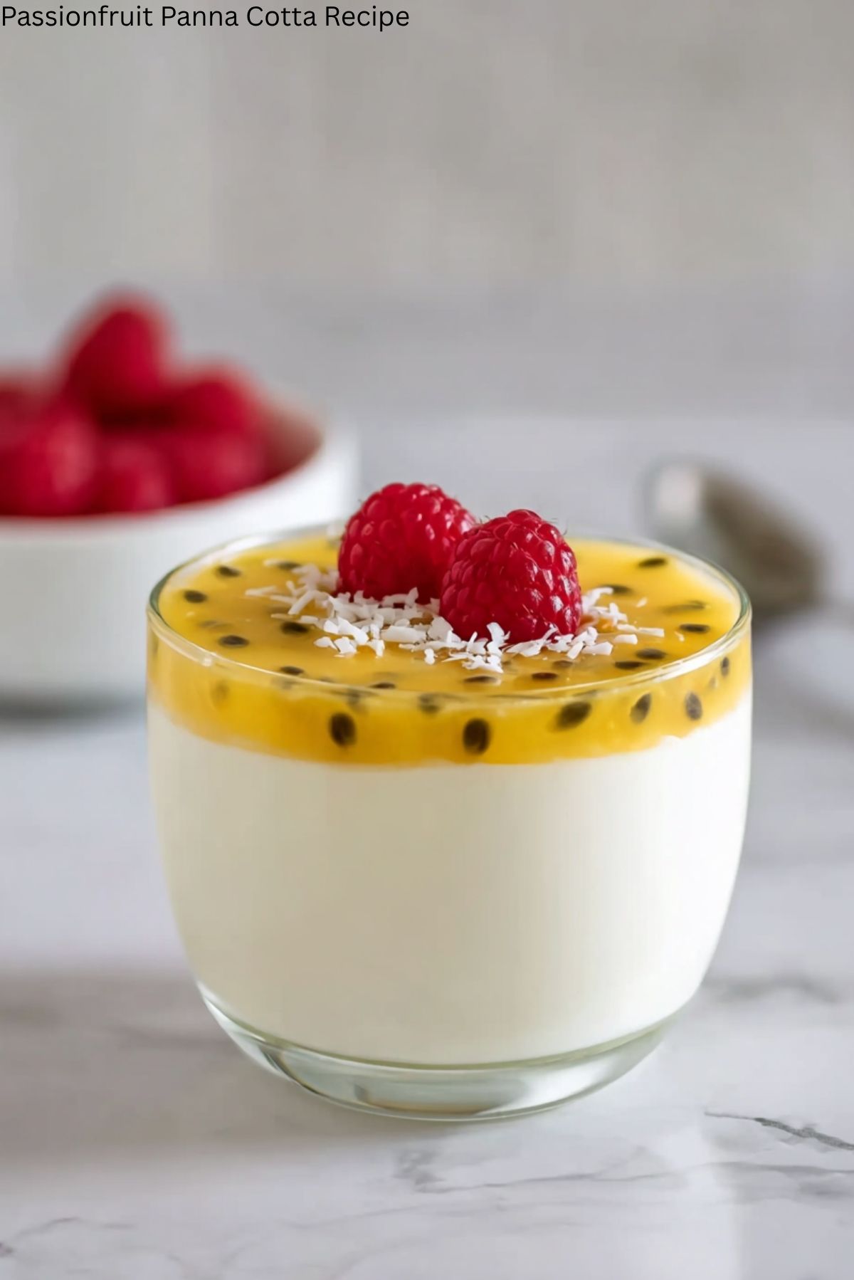 Passionfruit Panna Cotta Recipe