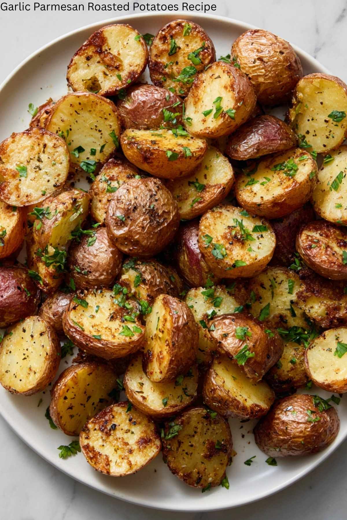 Garlic Parmesan Roasted Potatoes Recipe