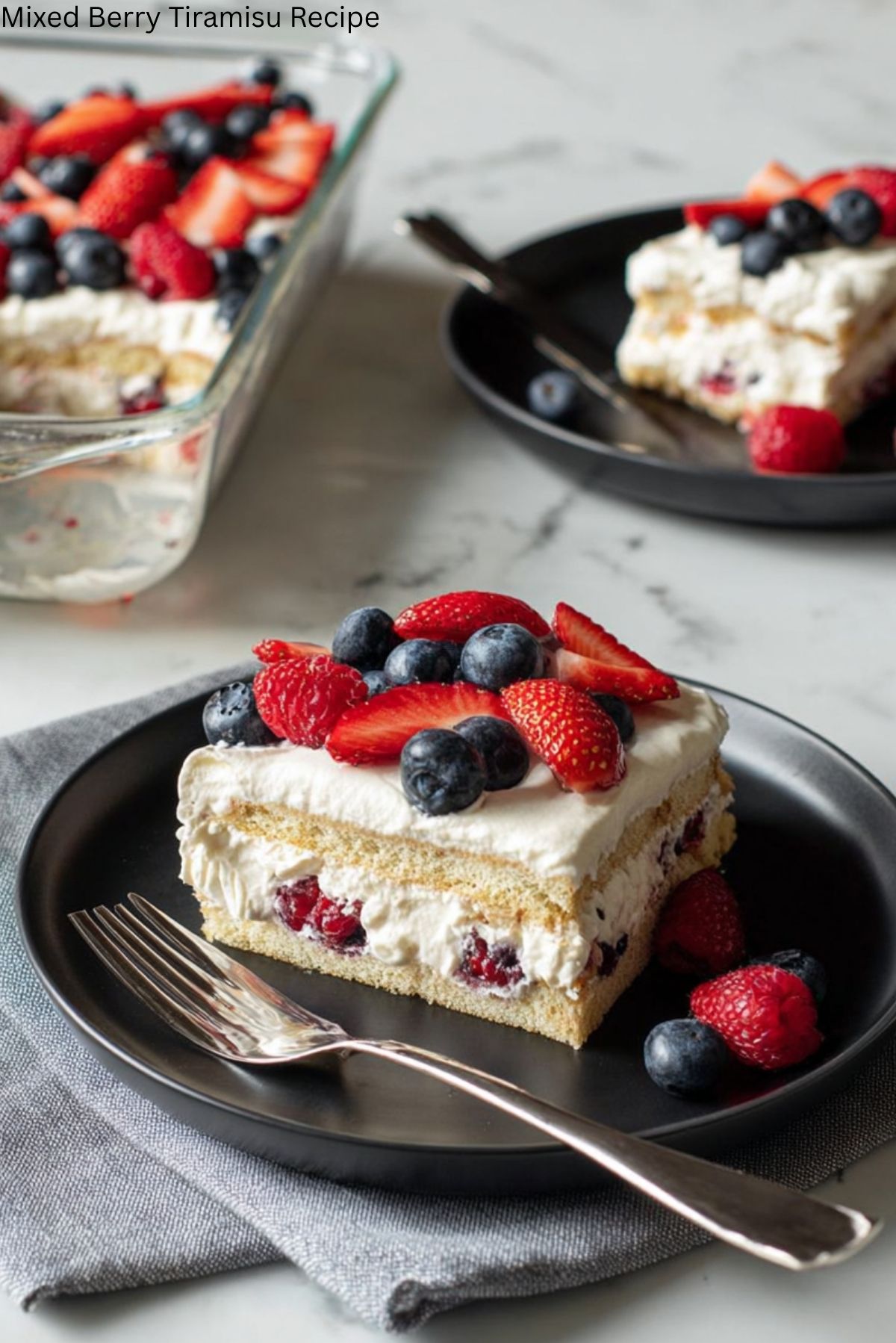 Mixed Berry Tiramisu Recipe